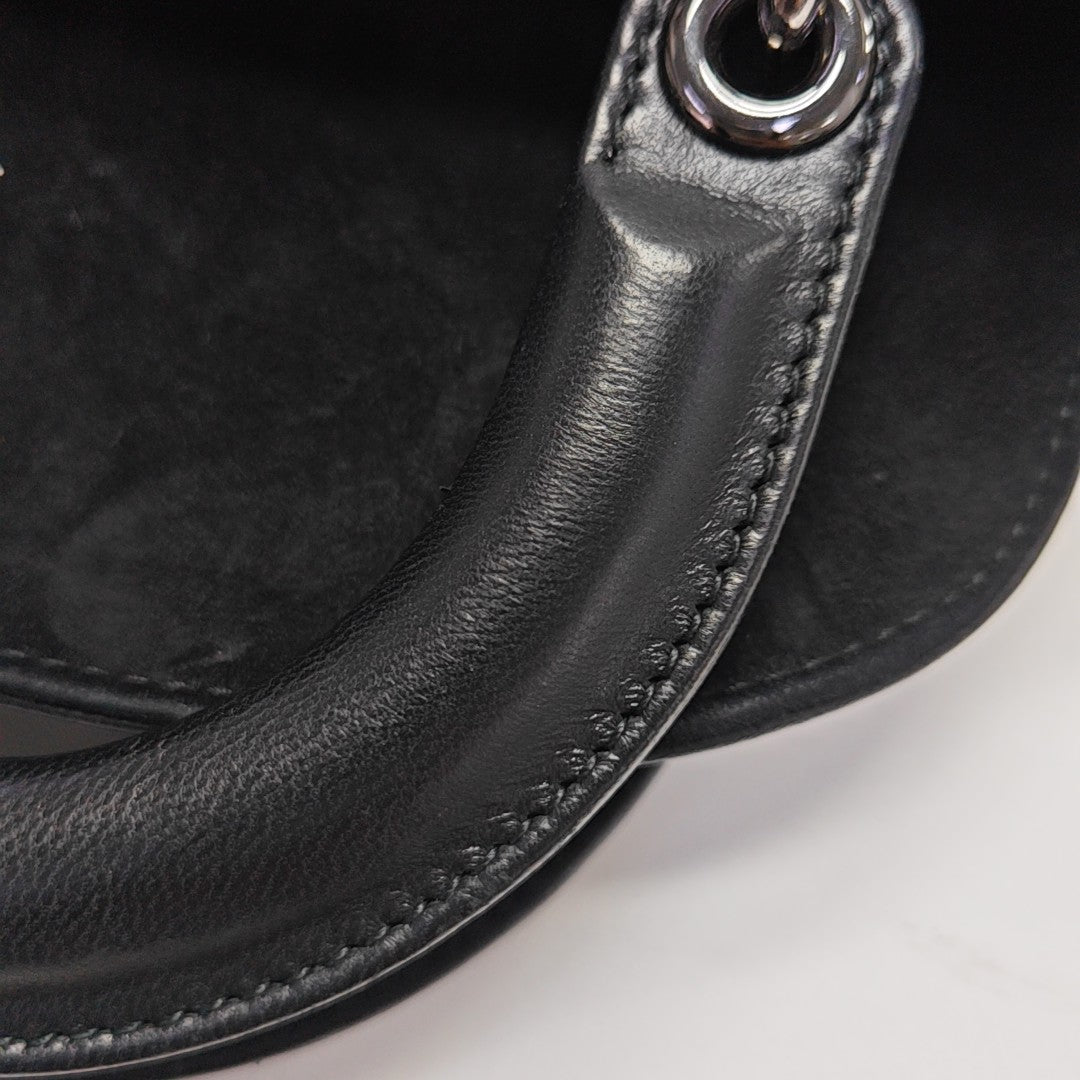 Lady Dior Small Cannage Lambskin Black
