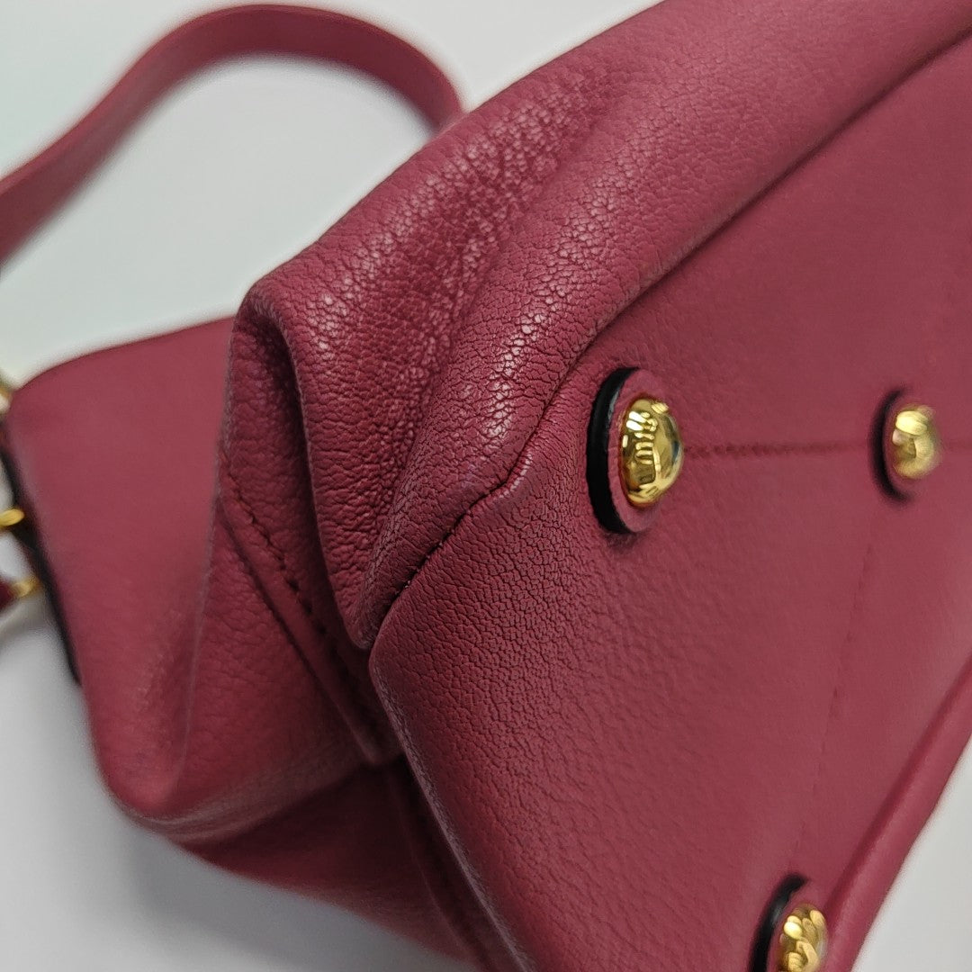 Mini Bag Calfskin Beige