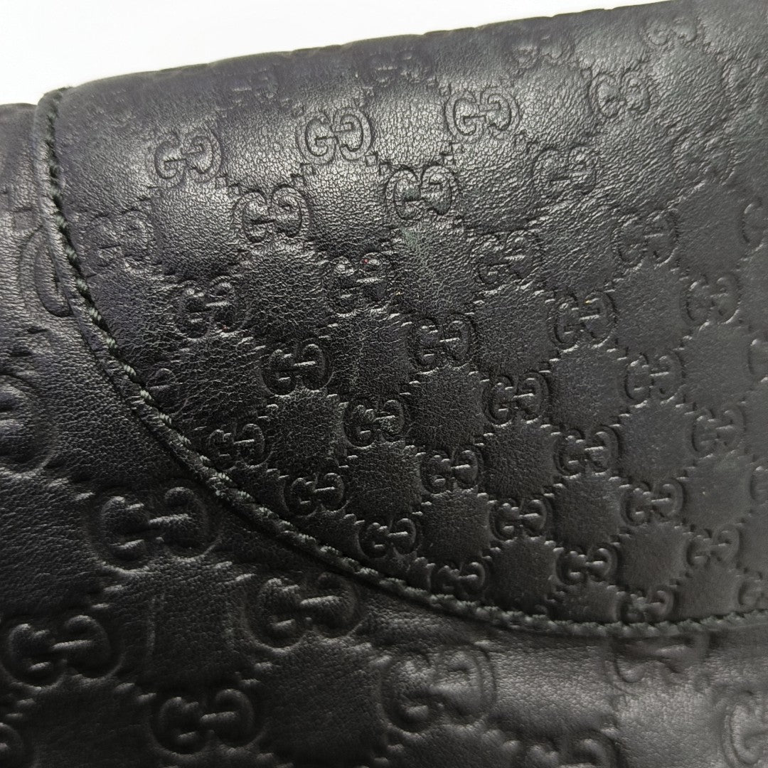 Bree Monogram Calfskin Black