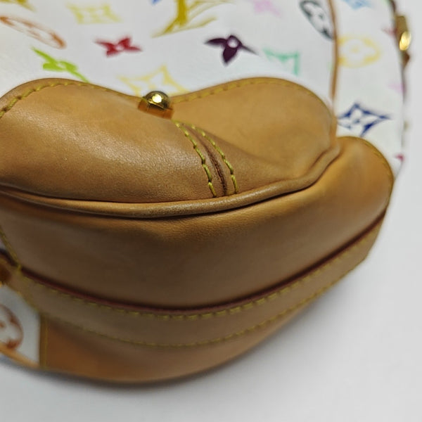 LV × TM GRETA Monogram Coated Canvas White