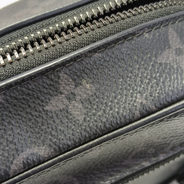 SOFT TRUNK Mini Monogram Coated Canvas Black