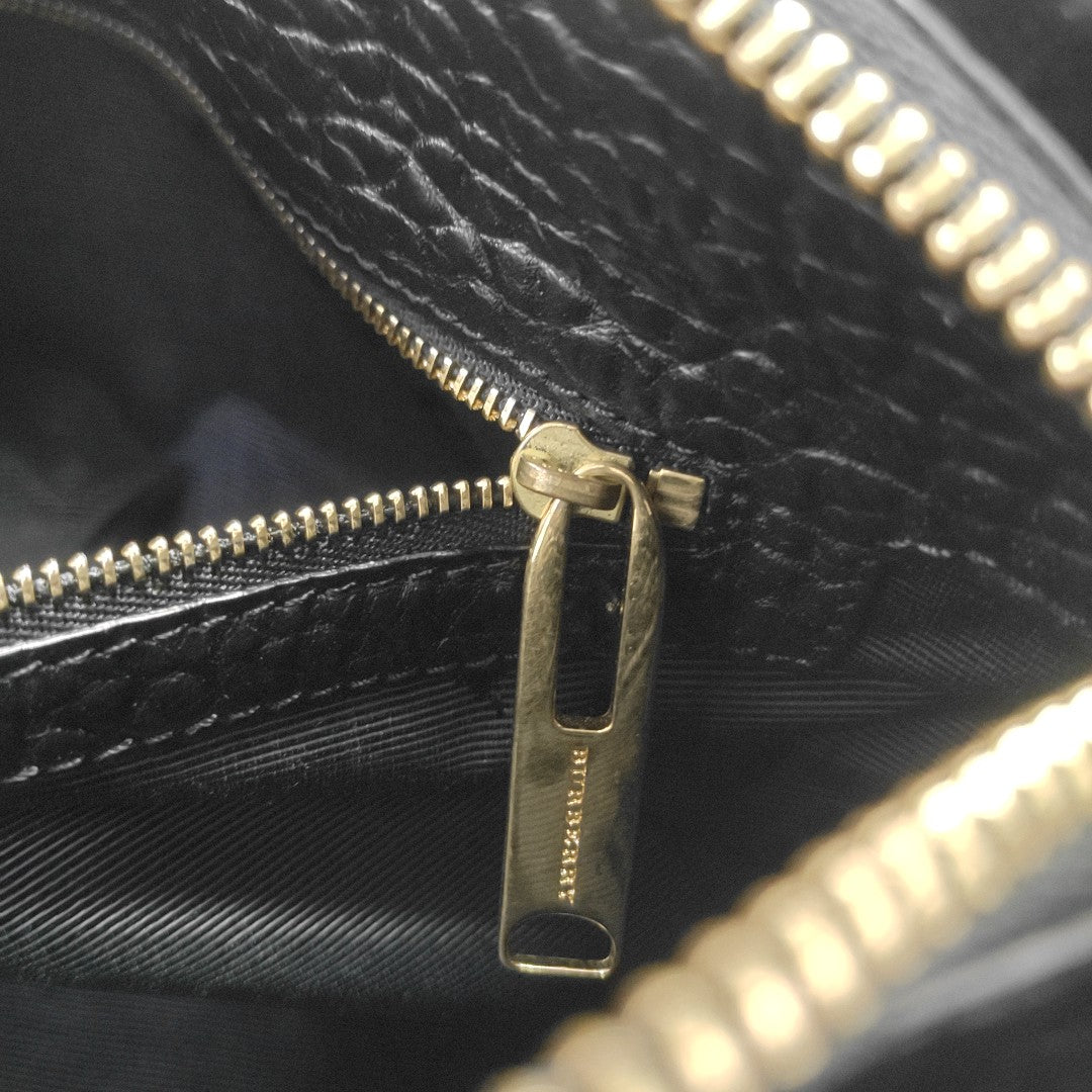Calfskin Crossbody Bag Black