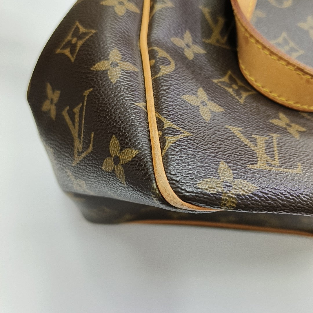BATIGNOLLES PM Monogram Coated Canvas Brown