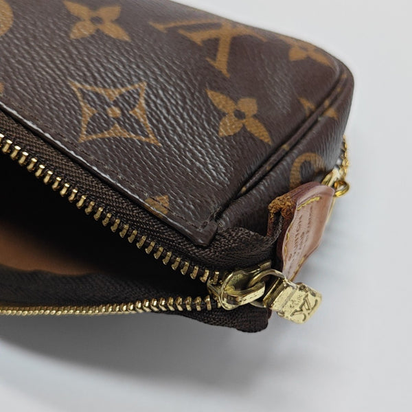 ACCESSOIRES Mini Monogram Coated Canvas Brown