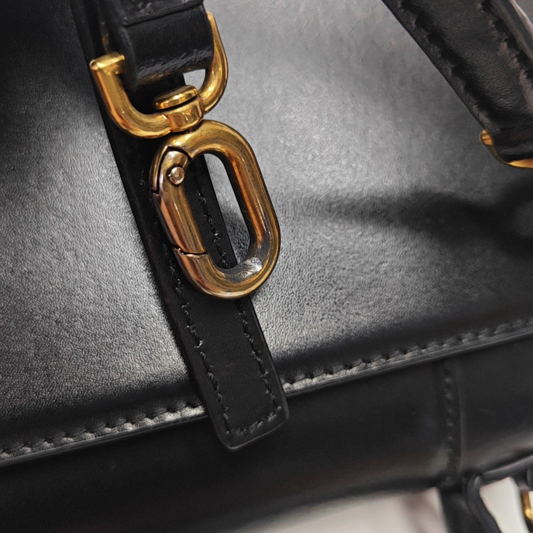 Hourglass XS Calfskin Black