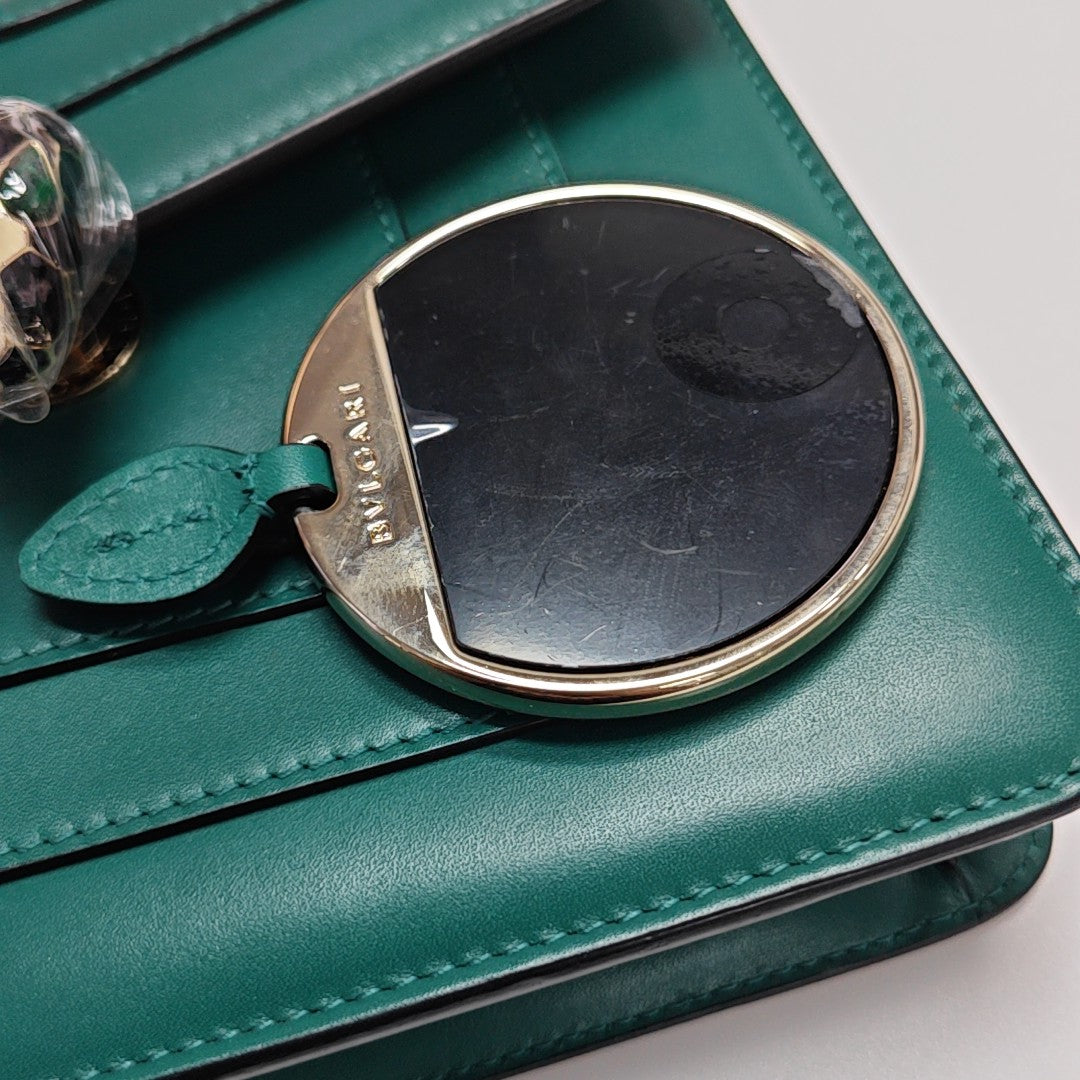 SERPENTI FOREVER Small Calfskin Green
