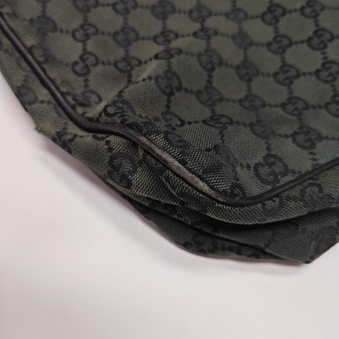 Monogram Canvas Top Handle Bag Green