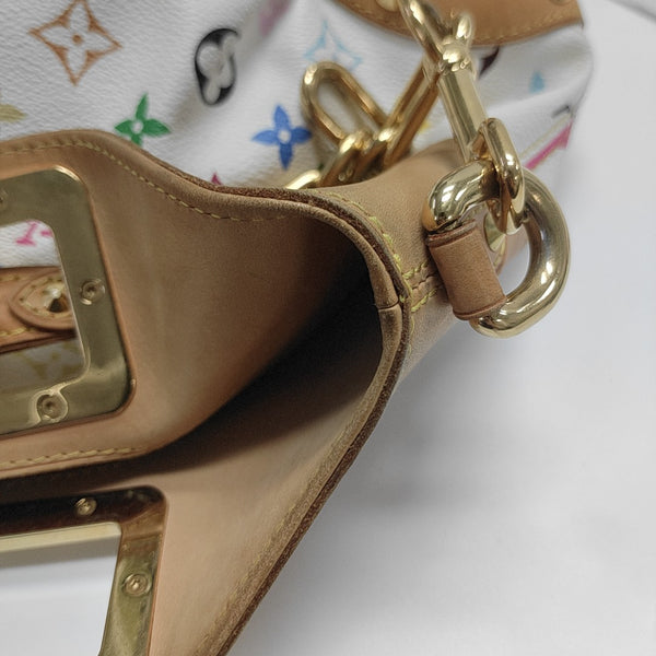 LV × TM JUDY MM Monogram Coated Canvas White