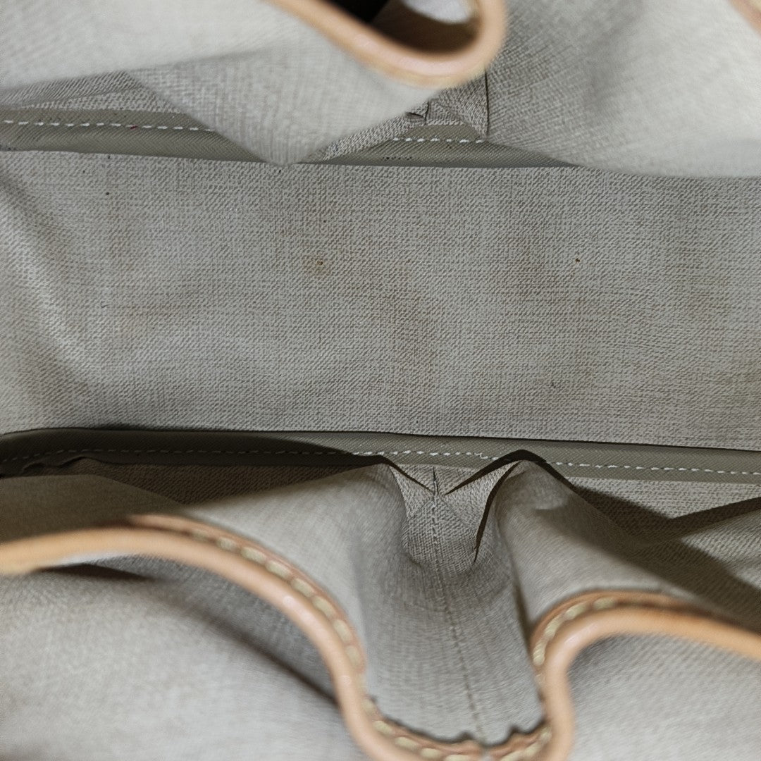 DEAUVILLE Monogram Coated Canvas Brown