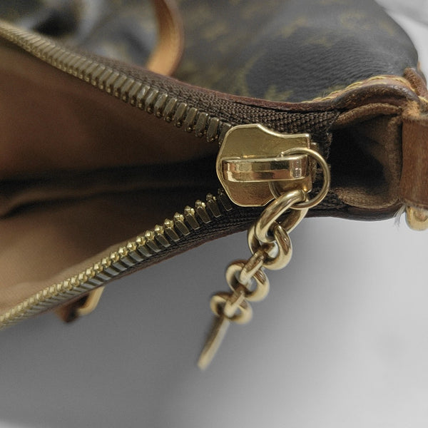 PALERMO PM Monogram Coated Canvas Brown
