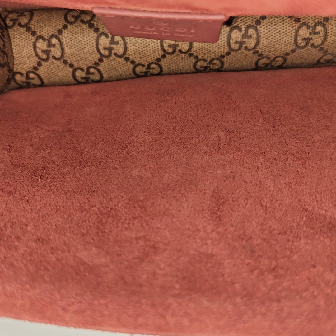 Dionysus Mini Monogram Coated Canvas Beige