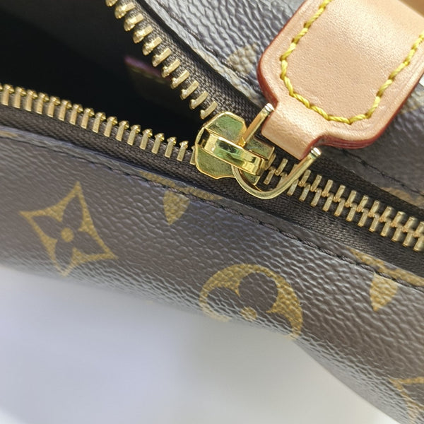 SIDE TRUNK MM Monogram Coated Canvas Brown