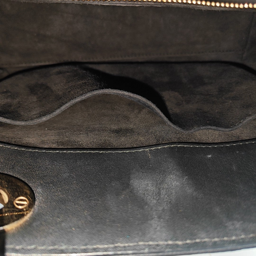 Lady Dior Medium Cannage Lambskin Black