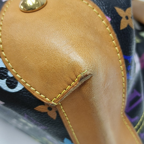 LV × TM URSULA Monogram Coated Canvas Black