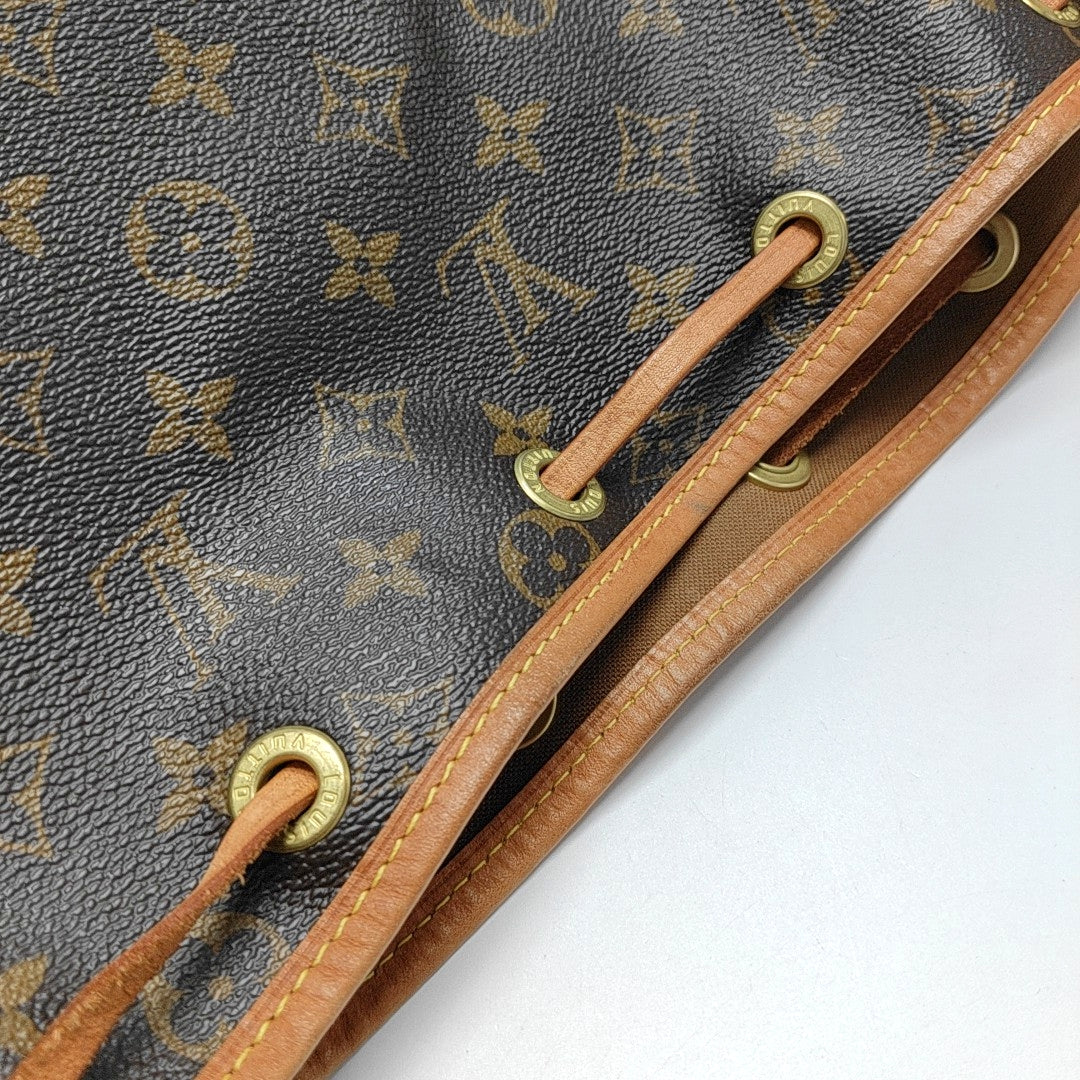 NÉONOÉ PM Monogram Coated Canvas Brown