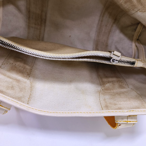 Coated Canvas Beige