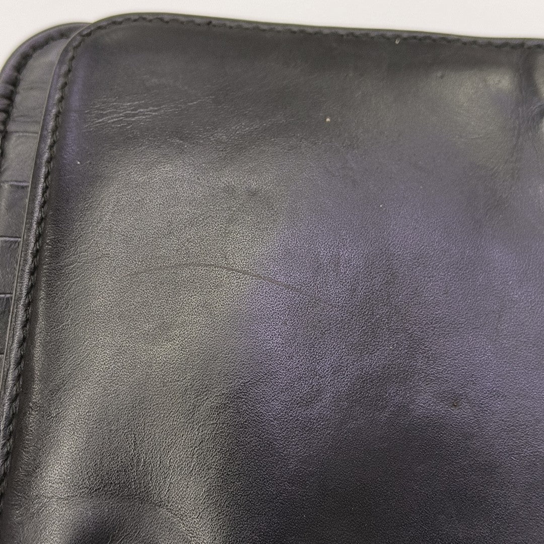 Calfskin Clutch Black