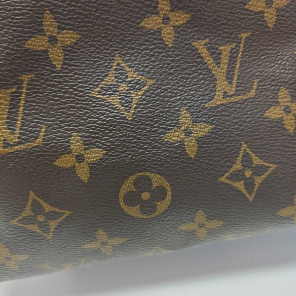SPEEDY 25 Monogram Coated Canvas Brown