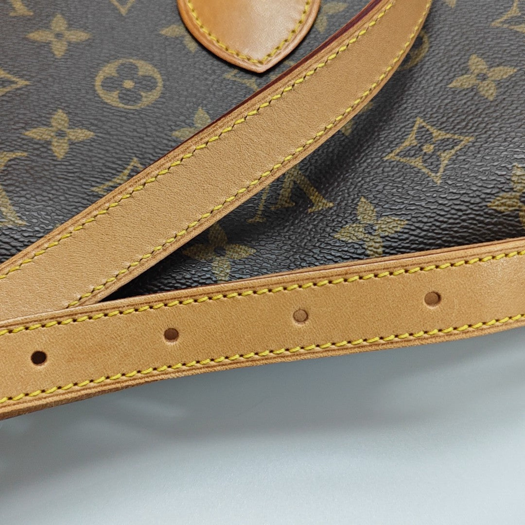 SAINT CLOUD GM Monogram Coated Canvas Brown