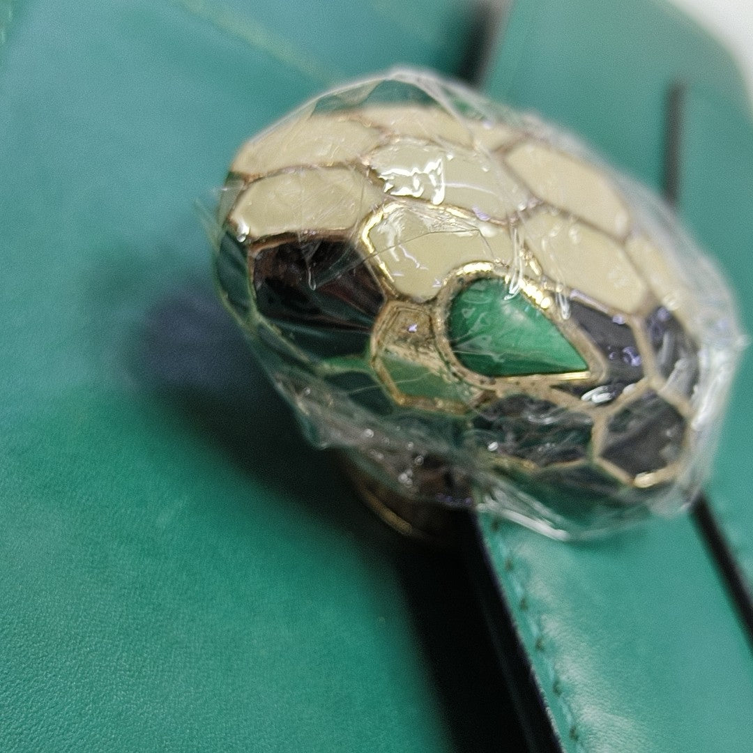 SERPENTI FOREVER Small Calfskin Green