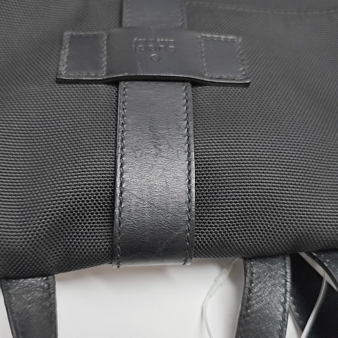 Fabric Backpack Black