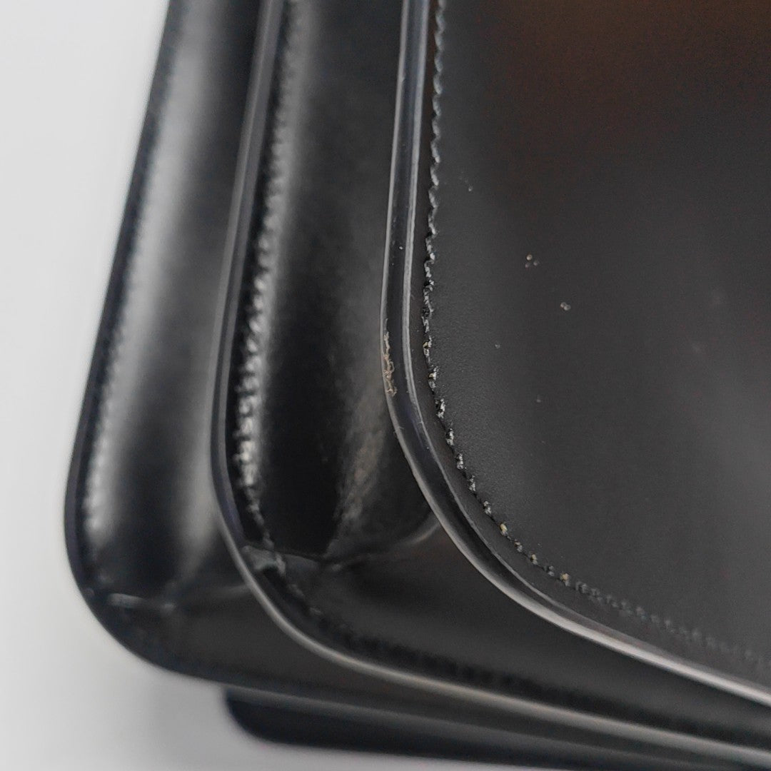 TB Small Calfskin Black