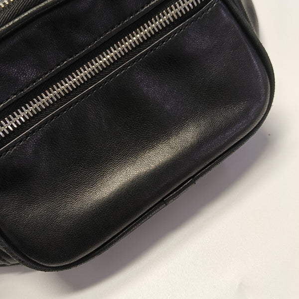 Lambskin Belt Bag Medium Black