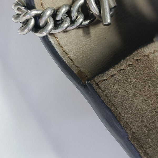 Dionysus Super Mini Monogram Coated Canvas Beige