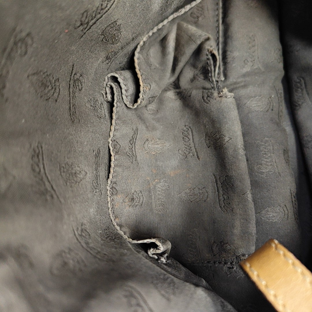 Ligne Shima Monogram Calfskin Brown