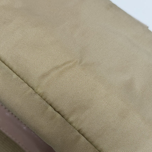 Nylon Shoulder Bag Beige