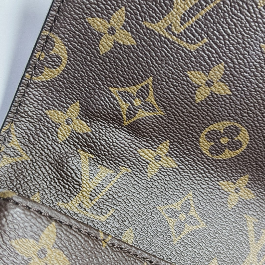 MÉTIS MM Monogram Coated Canvas Brown