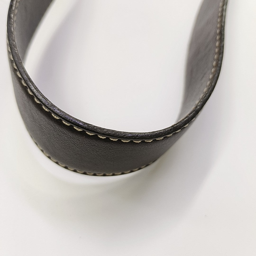 Coated Canvas Tote Bag Beige