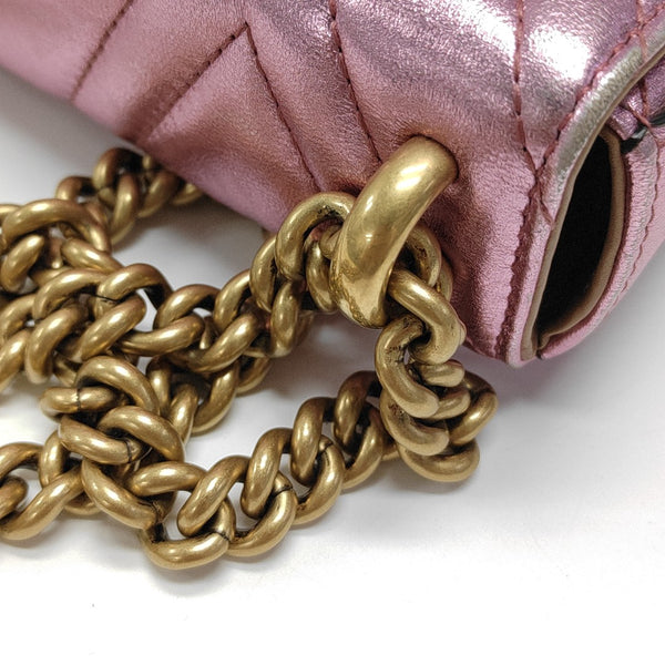 Broadway Quilted Calfskin Pink