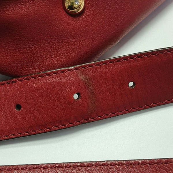 Sophia Calfskin Red