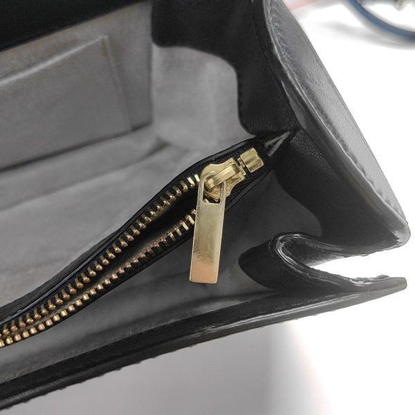 Calfskin Shoulder Bag Blue