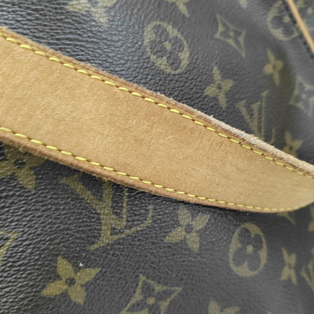 GALLIERA PM Monogram Coated Canvas Brown