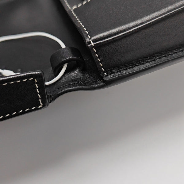 Heel Calfskin Black