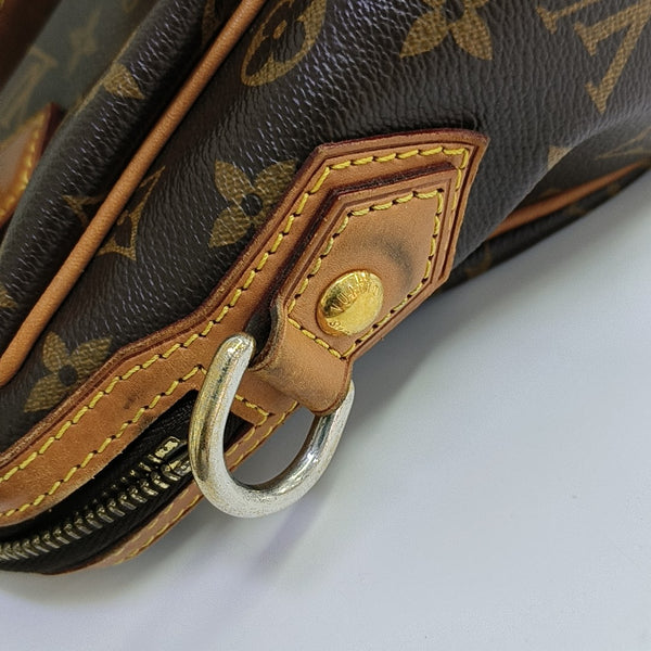 RETIRO NM Monogram Coated Canvas Brown