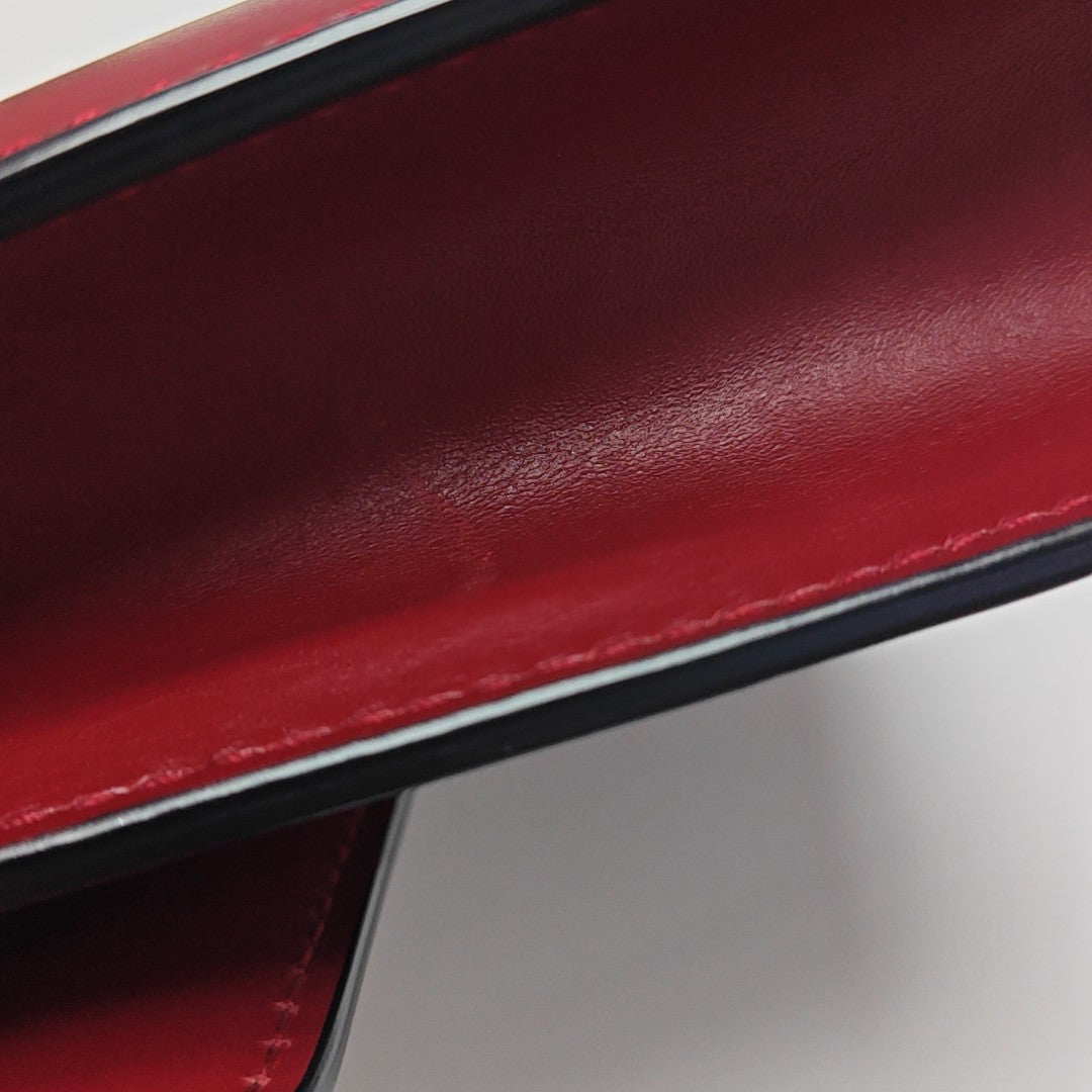 SERPENTI FOREVER Small Calfskin Red