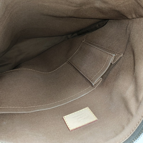 ODEON Monogram Coated Canvas Brown