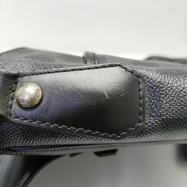 DANIEL MM Damier Graphite Coated Canvas Gray