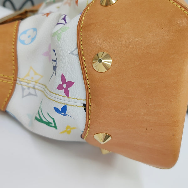 LV × TM JUDY Monogram Coated Canvas White