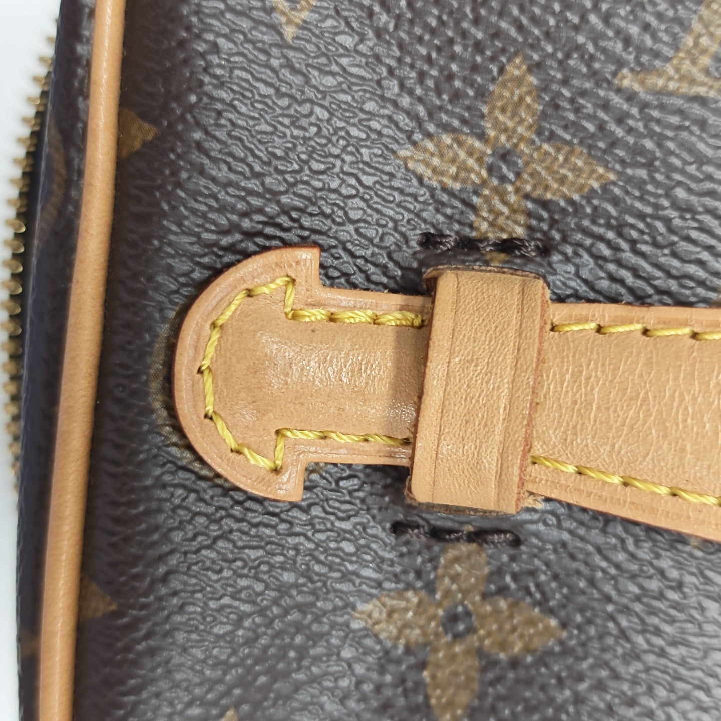 NICE Mini Monogram Coated Canvas Brown