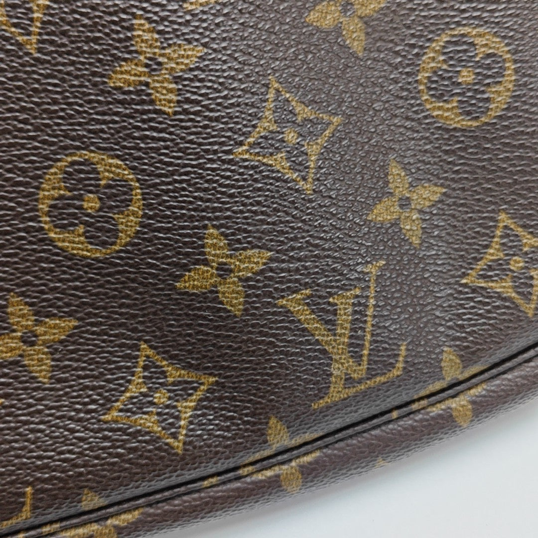 ACCESSOIRES Monogram Coated Canvas Brown