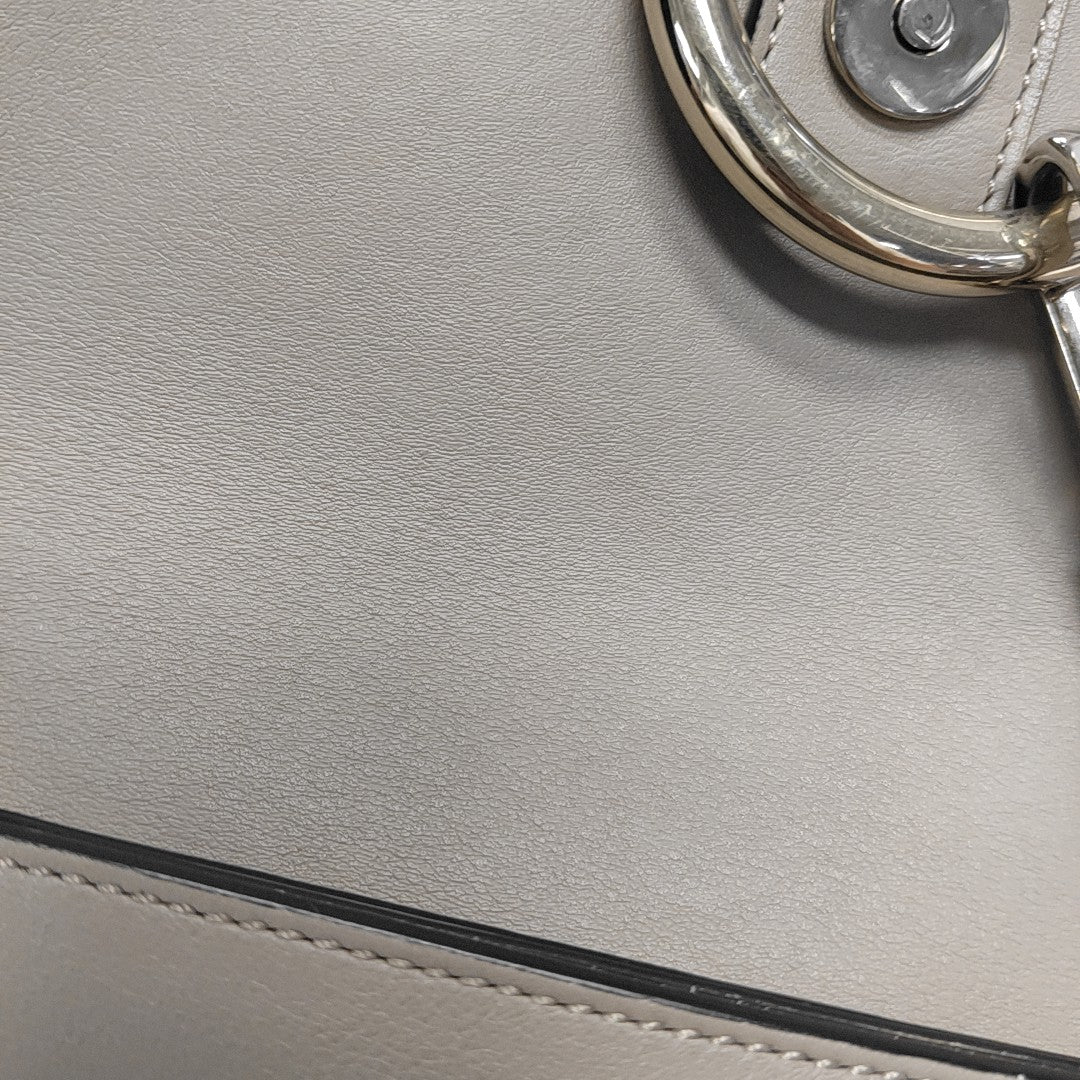 Faye Small Calfskin Gray