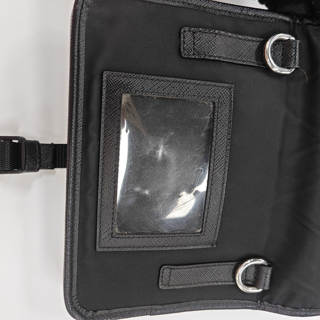 Fold Wallet Nylon Black