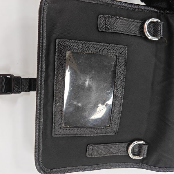 Fold Wallet Nylon Black