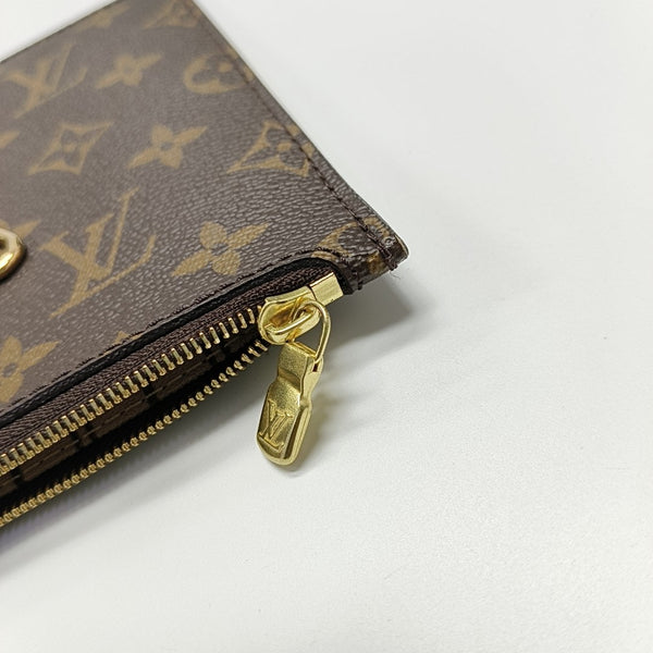 NEVERFULL MM Monogram Coated Canvas Brown