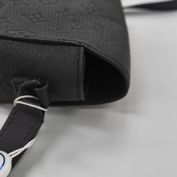 STEAMER Mini Monogram Calfskin Black