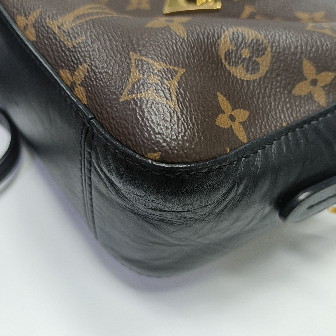 SAINTONGE Monogram Coated Canvas Brown